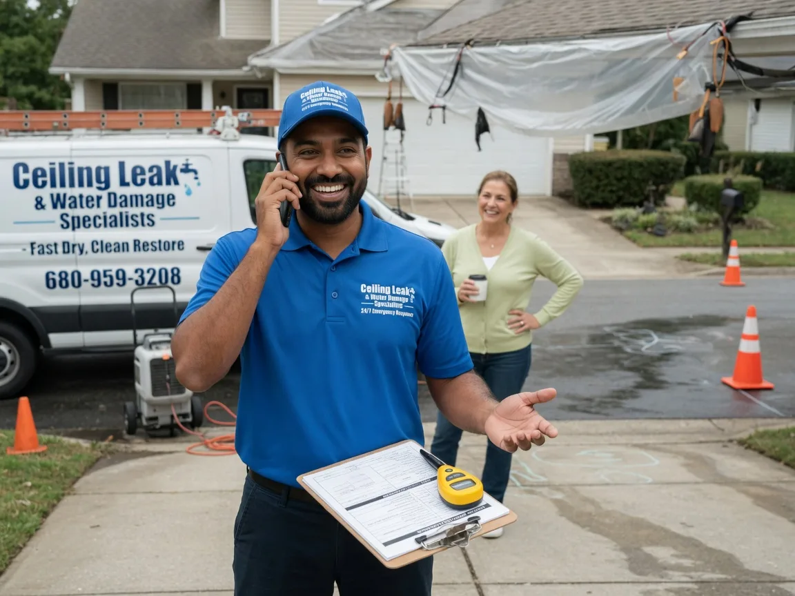 Ceiling Leak Cleanup Epworth, IA FAQs